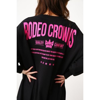 ロデオクラウンズワイドボウル(RODEO CROWNS WIDE BOWL)の今期完売✩RODEO CROWNS✩RCWB✩ サイドベンツロゴワンピース(ひざ丈ワンピース)