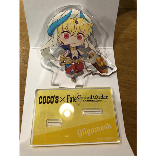 fgo ココス　アクリル　ギルガメッシュ エンタメ/ホビーのおもちゃ/ぬいぐるみ(キャラクターグッズ)の商品写真