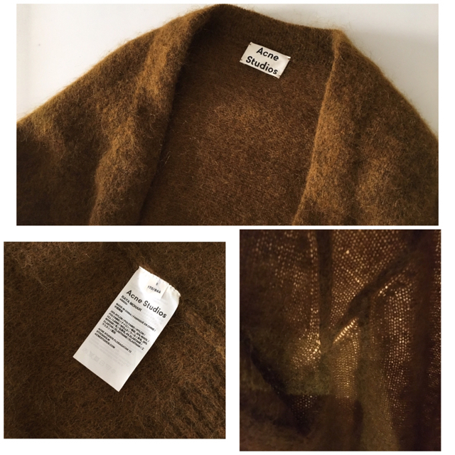 L'Appartement DEUXIEME CLASSE(アパルトモンドゥーズィエムクラス)のAcne Studios Raya Mohair アクネ ロングカーディガン レディースのトップス(カーディガン)の商品写真