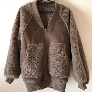 ダブルクローゼット(w closet)のw closet リバーシブルボアコート(ブルゾン)