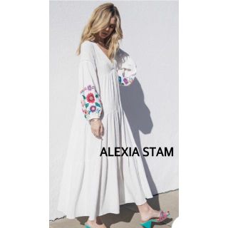 アリシアスタン(ALEXIA STAM)の専用☆アリシアスタン美品✨刺繍マキシワンピース(ロングワンピース/マキシワンピース)