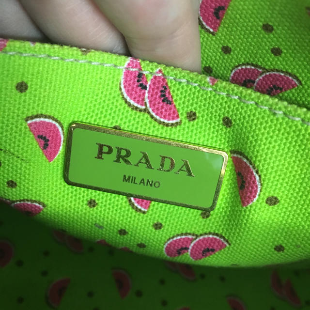 PRADA(プラダ)のsayoppy様専用 プラダ ハンドバッグ 1BG439 カナパ 鑑定済み 正規 レディースのバッグ(ハンドバッグ)の商品写真