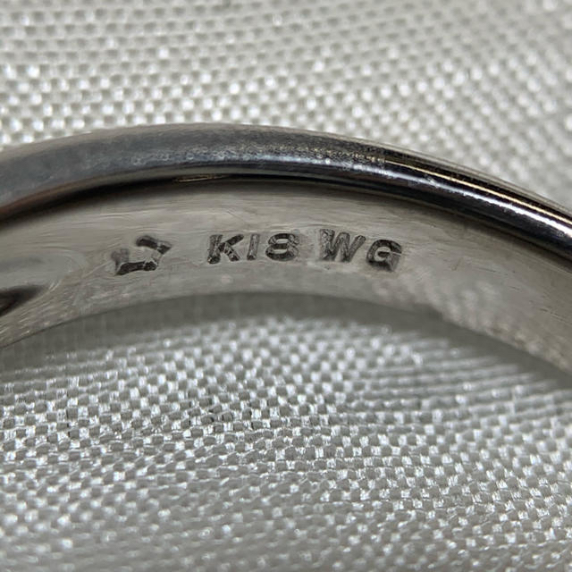 星の砂　k18wg ダイヤファッションリング レディースのアクセサリー(リング(指輪))の商品写真