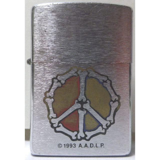 94年’レギュラー ZIPPO 1993 A.A.D.L.P.　シリーズ　良品