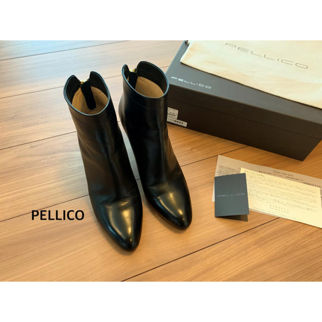 PELLICO(ペリーコ)のPELLICO バックジップショートブーツ レディースの靴/シューズ(ブーツ)の商品写真