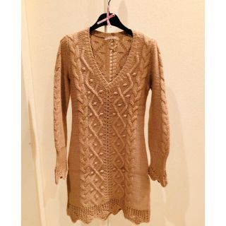 レッドヴァレンティノ(RED VALENTINO)のミー様専用 RED VALENTINO ニットワンピース(ひざ丈ワンピース)