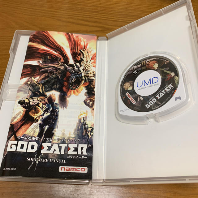 PlayStation Portable(プレイステーションポータブル)のGOD EATER エンタメ/ホビーのゲームソフト/ゲーム機本体(家庭用ゲームソフト)の商品写真