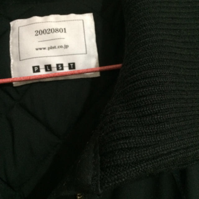 PLST(プラステ)のメルミ様専用❗️PLST 黒のコート  レディースのジャケット/アウター(ロングコート)の商品写真