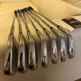 タイトリスト(Titleist)の◆ タイトリスト　718CB  4I〜PW 7本　AMT S200美品　◆(クラブ)