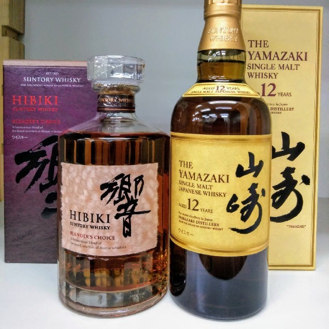 山崎12年 化粧箱付 - 酒