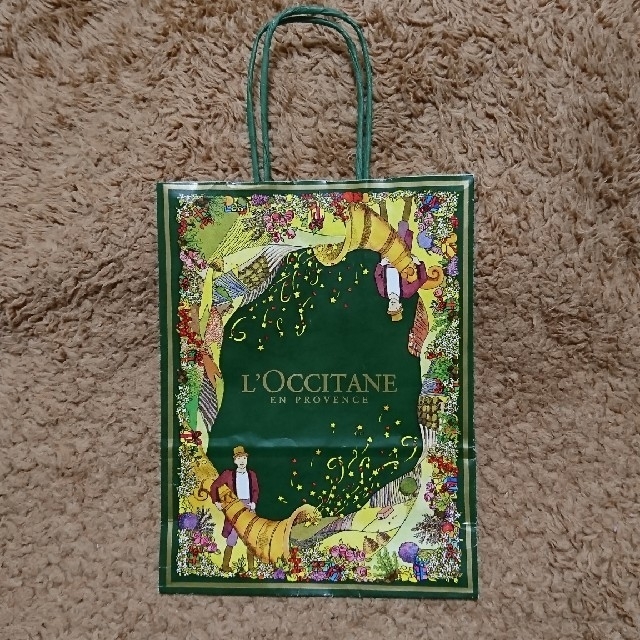 L'OCCITANE(ロクシタン)のL'OCCITANE ショプ袋2点セット レディースのバッグ(ショップ袋)の商品写真