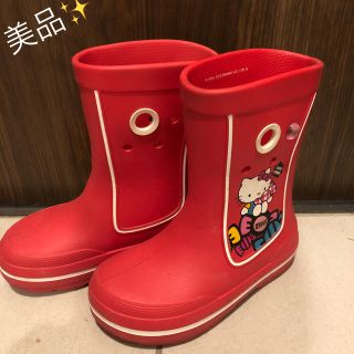 クロックス(crocs)のクロックス 長靴 レインシューズ キッズ 20センチ(長靴/レインシューズ)