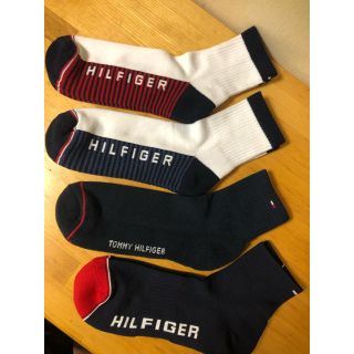 トミーヒルフィガー(TOMMY HILFIGER)のトミーヒルフィガー TOMMY HILFIGER メンズサイズ  4足セット(ソックス)