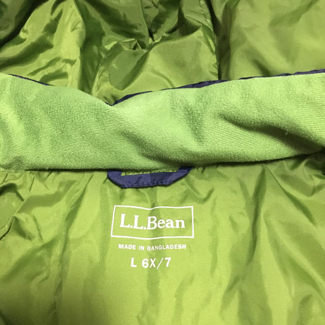 L.L.Bean(エルエルビーン)のLLbean   ダウンジャケット   キッズ L  6X/7サイズ キッズ/ベビー/マタニティのキッズ服男の子用(90cm~)(ジャケット/上着)の商品写真