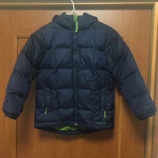 エルエルビーン(L.L.Bean)のLLbean   ダウンジャケット   キッズ L  6X/7サイズ(ジャケット/上着)