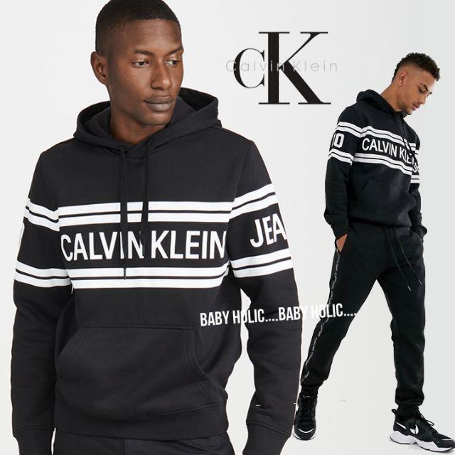 Calvin Klein(カルバンクライン)の【新品正規品】Calvin Klein《カルバン クライン》パーカーMサイズ メンズのトップス(パーカー)の商品写真