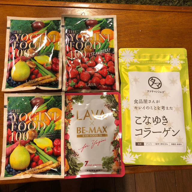 こなゆきコラーゲン・ラバ  Yogini food 賞味期限切れ 食品/飲料/酒の健康食品(その他)の商品写真