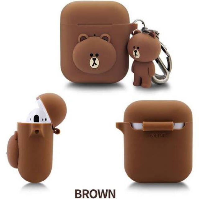 iPhone(アイフォーン)のLINEfriends AirPodsケース  スマホ/家電/カメラのスマホアクセサリー(iPhoneケース)の商品写真