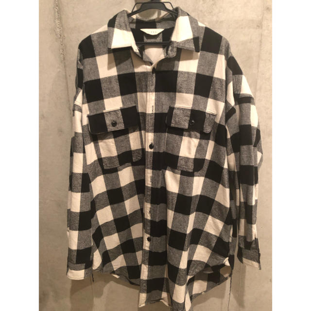 Jieda(ジエダ)のJieda LONG CPO SHIRT サイズ2 定価¥29150 メンズのトップス(シャツ)の商品写真