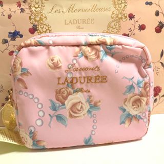 ラデュレ(LADUREE)のタグ付き ポーチ LADUREE(ポーチ)