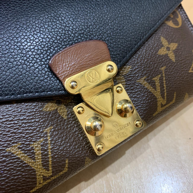 LOUIS VUITTON(ルイヴィトン)の美品☆ルイヴィトン モノグラム ポルトフォイユ☆ パラス 大人気　ノワール レディースのファッション小物(財布)の商品写真