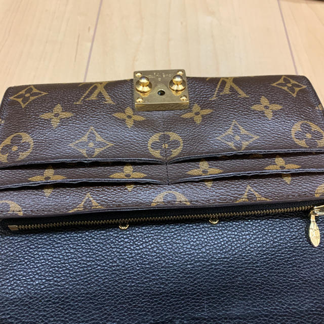 LOUIS VUITTON(ルイヴィトン)の美品☆ルイヴィトン モノグラム ポルトフォイユ☆ パラス 大人気　ノワール レディースのファッション小物(財布)の商品写真