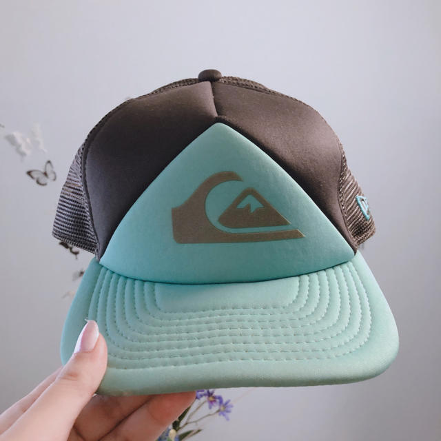 QUIKSILVER(クイックシルバー)のQUIKSILVER × NEW ERA コラボ キャップ ワイキキで購入 メンズの帽子(ハット)の商品写真