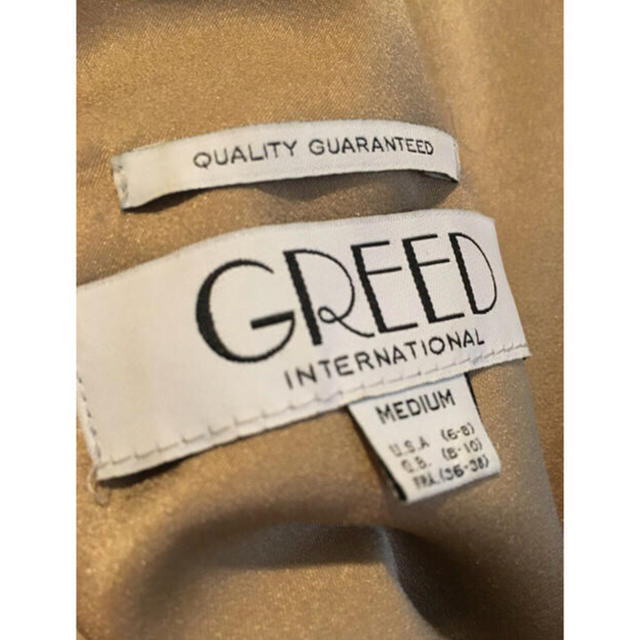 GREED(グリード)の【hitomⓂ️様専用】greed international  ワンピース レディースのワンピース(ひざ丈ワンピース)の商品写真