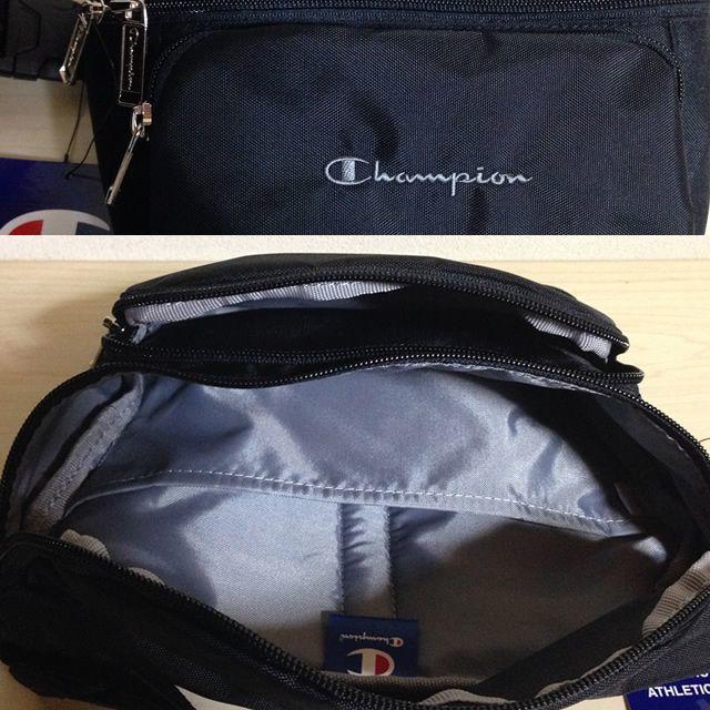 Champion(チャンピオン)のChampion バッグ waist/shoulder(ブラック) レディースのバッグ(ボディバッグ/ウエストポーチ)の商品写真