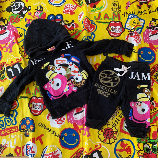 JAM(ジャム)のハラペコペイント セット キッズ/ベビー/マタニティのキッズ服男の子用(90cm~)(Tシャツ/カットソー)の商品写真