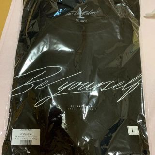 ケヤキザカフォーティーシックス(欅坂46(けやき坂46))の欅坂46 グッズ  "Be yourself"  Tシャツ ブラック Lサイズ(アイドルグッズ)