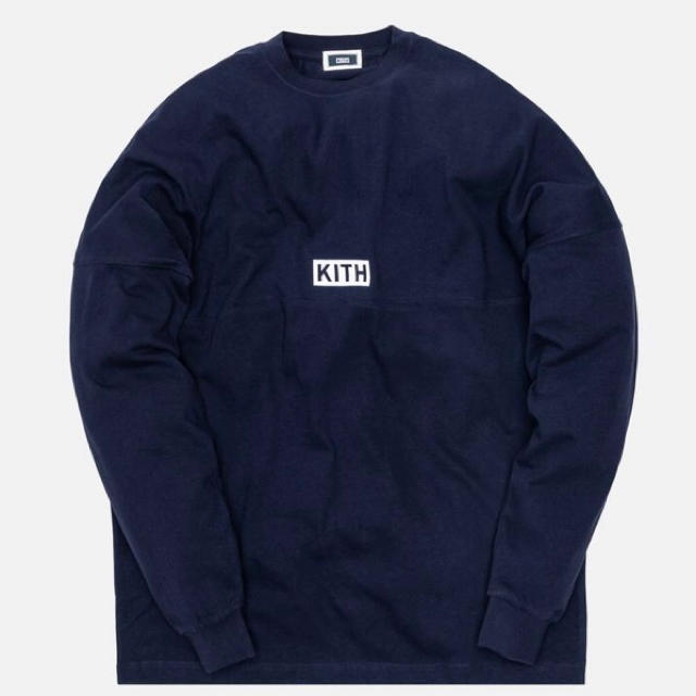 KITH TRACK PANELED L/S TEE pink M