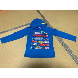 タカラトミー(Takara Tomy)のトミカ パーカー 薄手青シャツ(Tシャツ/カットソー)