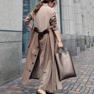 リエンダ(rienda)のrienda♡backpleatbelttrench coat(トレンチコート)