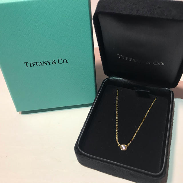 Tiffany & Co. - ティファニー　ネックレス　k18 ダイヤ
