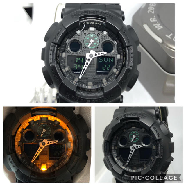 G-SHOCK(ジーショック)のCASIO G-SHOCK 希少ミリタリーブラックシリーズ オールブラック実働品 メンズの時計(腕時計(アナログ))の商品写真