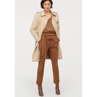 エイチアンドエム(H&M)の【今期新作 新品】H&Mトレンチコート 定価7,499円(トレンチコート)