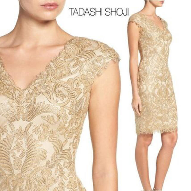 TADASHI SHOJI - 【新品未使用】TADASHI SHOJI ドレス【最終価格】の通販 by sohwiii's shop｜タダシ