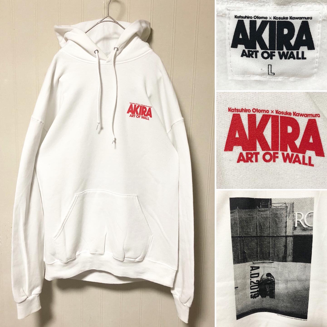 ART VINTAGE - AKIRA ART OF WALL プリント パーカー パルコ ART VINTAGE - AKIRA ART OF WALL プリント パーカー パルコ