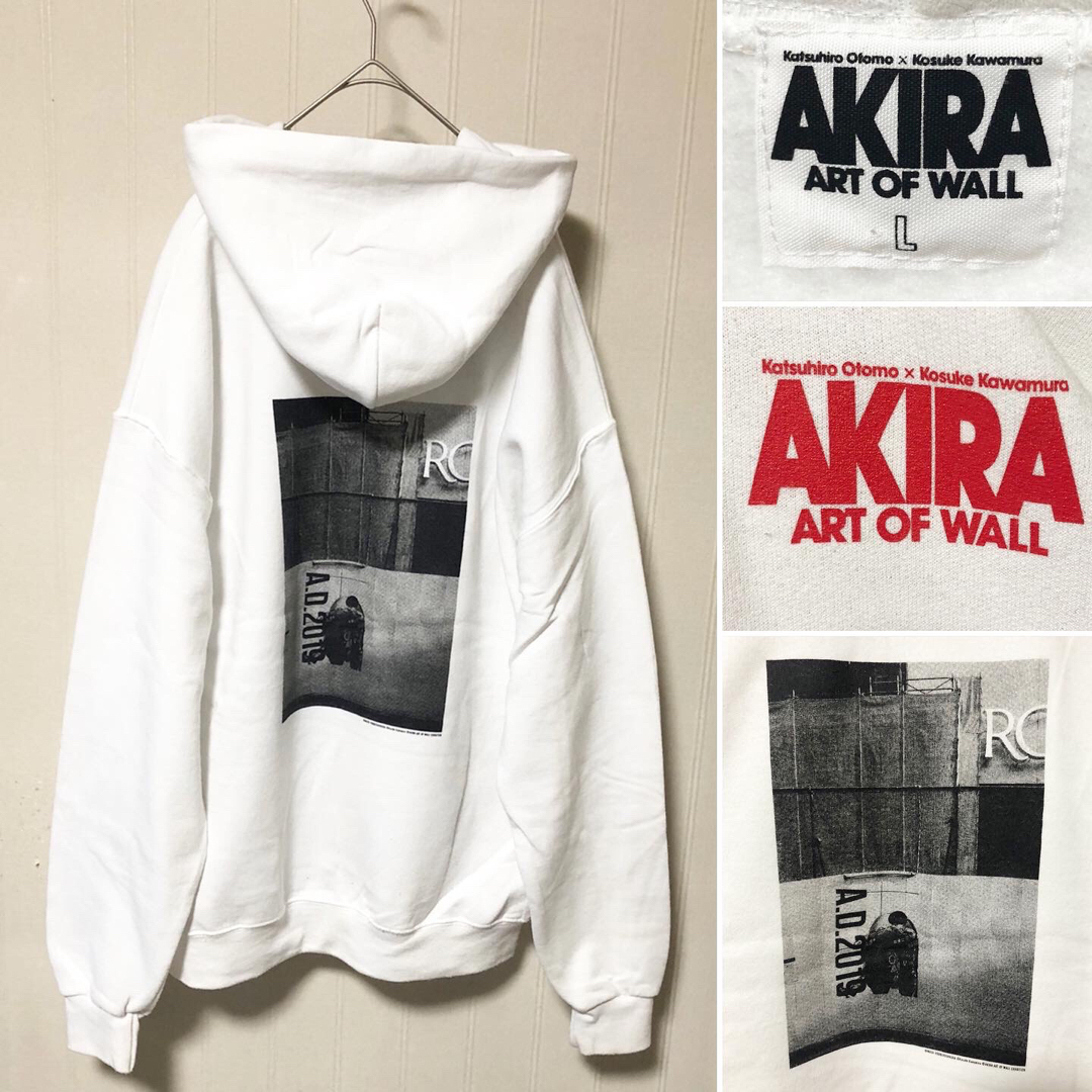 ART VINTAGE - AKIRA ART OF WALL プリント パーカー パルコ ART VINTAGE - AKIRA ART OF WALL プリント パーカー パルコ