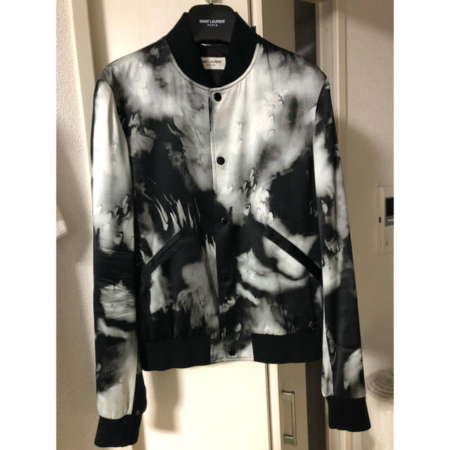 saint laurent 18ss ジャケット 46 テディ 確実正規品スタジャン