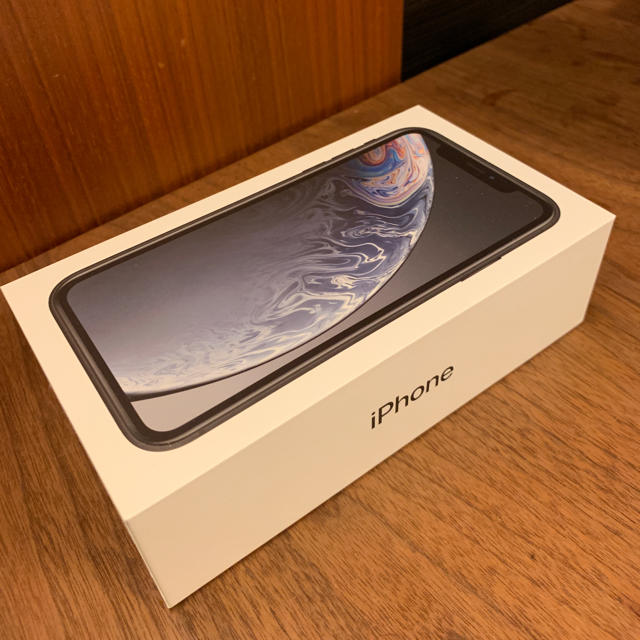 新品未使用　iPhoneXR 64GB  SIMフリー 黒スマートフォン本体