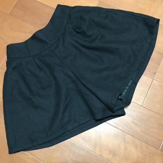 ニッセン(ニッセン)のニッセン ショートパンツ キュロット ブラック M(ショートパンツ)