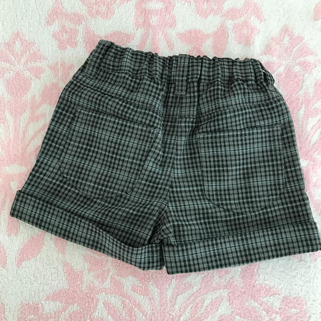 Branshes(ブランシェス)の【新品】branshes グレンチェック柄 パンツ グレー 80cm キッズ/ベビー/マタニティのベビー服(~85cm)(パンツ)の商品写真