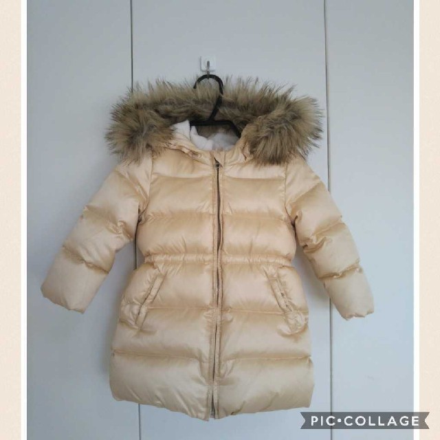 GAP(ギャップ)のbaby GAP ベビーギャップ　ダウンコート メーカー表記：3歳100cm キッズ/ベビー/マタニティのキッズ服女の子用(90cm~)(コート)の商品写真