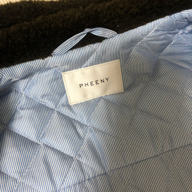 PHEENY(フィーニー)のPHEENY ボアブルゾン レディースのジャケット/アウター(ブルゾン)の商品写真