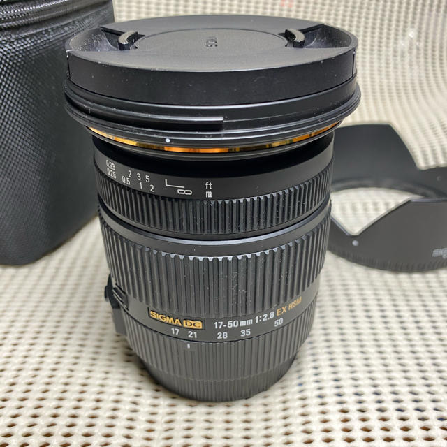 美品 シグマ 17-50mm F2.8 EX DC OS HSM キャノン用 【絶品】 9690円