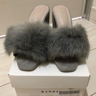 ランダ(RANDA)のRANDA ファーサンダル S(サンダル)