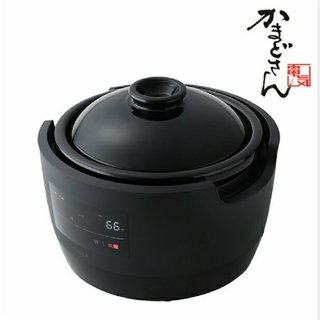 長谷園×siroca かまどさん電気 SR-E111(K)

(炊飯器)
