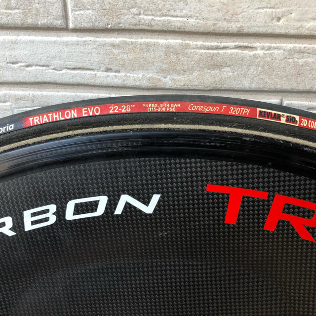 BOMA TH-DR フルカーボンモノコックディスクホイール タイヤ付の BOMA TH-DR フルカーボンモノコックディスクホイール タイヤ付の